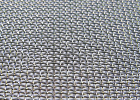 1000 micron  Crimped Woven Wire Mesh Plain Weave Wire Mesh Wear proof