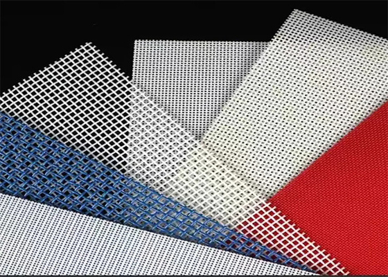Multicolour Polyester Mesh Belt Plain Weave For Mining Filtration Industry