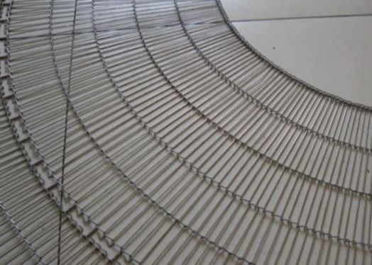High Temperature Resistant 30m Stainless Steel Mesh Conveyor Belt