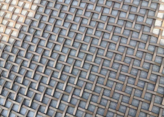 1.0mm διαμέτρων διακοσμητικό ανοξείδωτο πλέγματος καλωδίων τεντωμάτων αρχιτεκτονικό που υφαίνεται