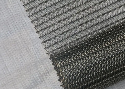 Ζώνη μεταφοράς Balanced Weave 316 από ανοξείδωτο ατσάλι για φούρνο παρασκευής τηγανιτών