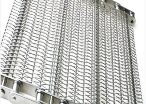 Spiral Cooling Tower Chain Mesh Μεταφορικός ιμάντας Αερόψυκτος