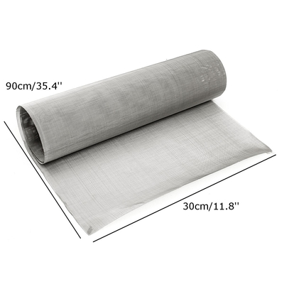 0.05mm 200 Mesh Ατσάλι υφασμένο σύρμα πλέγμα αντοχή σε υψηλές θερμοκρασίες