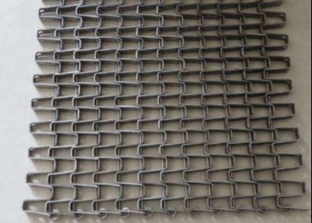 Ψωμί ψήσιμο από ανοξείδωτο χάλυβα Honeycomb Flat Wire Mesh μεταγωγική ζώνη