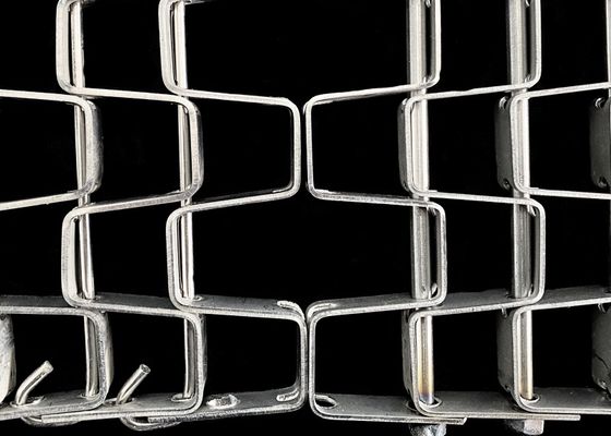 Μεταγωγική ζώνη μελιού από ανοξείδωτο χάλυβα για βιομηχανικές μεταφορές