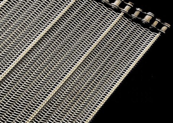 304 Stainels Steel Conveyor Conveyor Wire Mesh Belting για πλυντήριο λαχανικών
