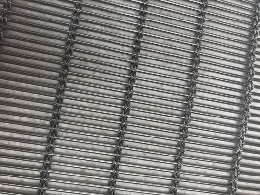 Προσαρμοσμένο μεταλλικό πλέγμα κουρτινών από ανοξείδωτο χάλυβα για διακοσμητικές σίτες από μεταλλικό πλέγμα