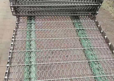 Υψηλής θερμοκρασίας ανθεκτικός ζωνών πλέγματος ανοξείδωτου βαθμού τροφίμων ψησίματος Bisuit