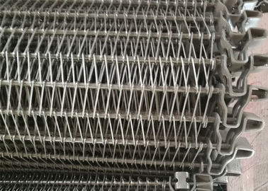 Καλή μεταβιβάζοντας λειτουργία ζωνών μεταφορέων πλέγματος καλωδίων ανοξείδωτου παγώματος τροφίμων