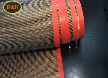 η υψηλή θερμοκρασία PTFE 4mm ντυμένη η πλέγμα ζώνη Coveyor φίμπεργκλας 4000 χιλ.