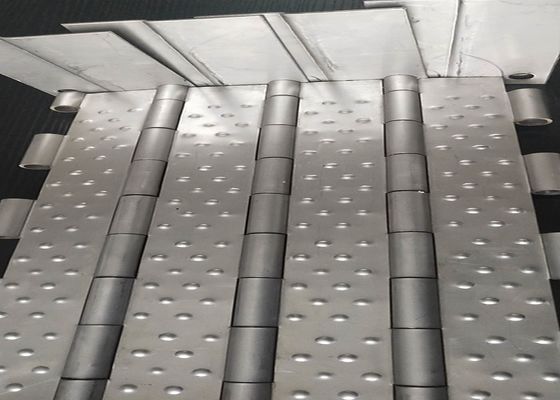 Φούρνος 0.8mm επεξεργασίας τροφίμων ζώνη μεταφορέων πιάτων SS201