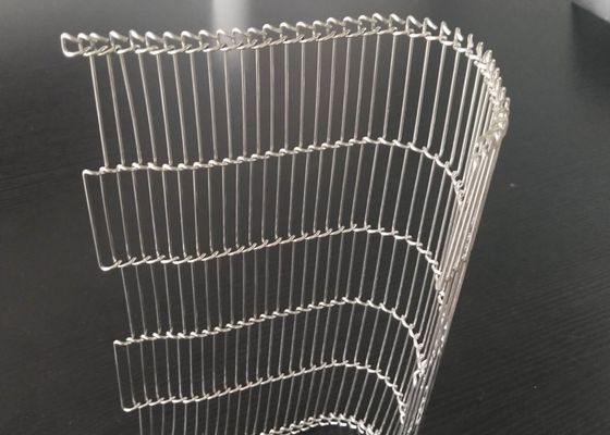 Βιομηχανία τροφίμων Ss304 3mm επίπεδη ευκίνητη ζώνη μεταφορέων