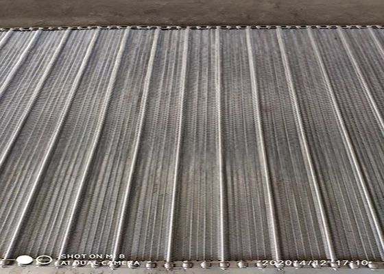 Ενωμένη στενά φούρνος άκρη 316L 1.2mm πιτσών σπειροειδής ζώνη μεταφορέων