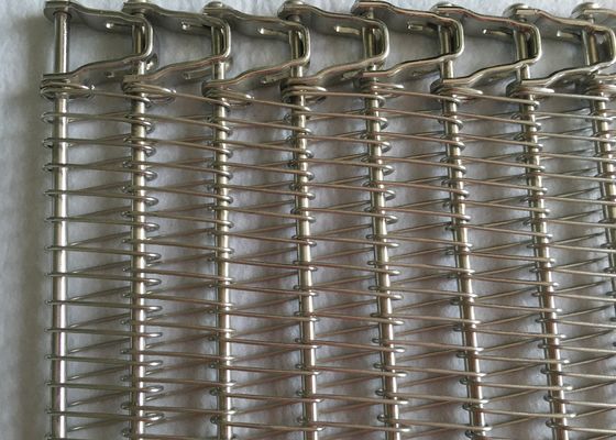 Πρόχειρα φαγητά που τηγανίζουν τη δροσίζοντας ζώνη πλέγματος 304 SS σπειροειδή