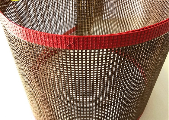 Χημική αντίσταση 6*6mm ζώνες μεταφορέων PTFE για τη μηχανή υφαντικής εκτύπωσης
